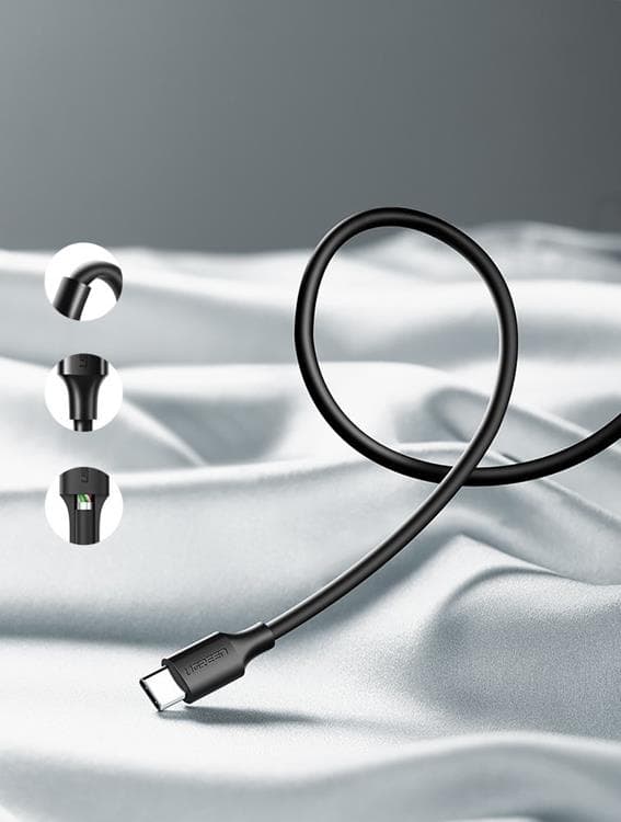 Ugreen USB-C till USB-A kabel 2m - Svart