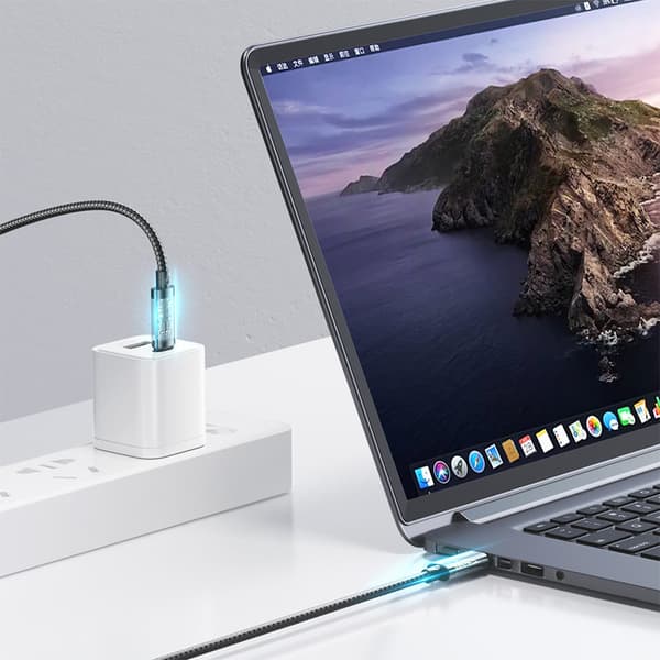 Joyroom Kabel - Lightning 2.4A 20W 1.2m - Blå