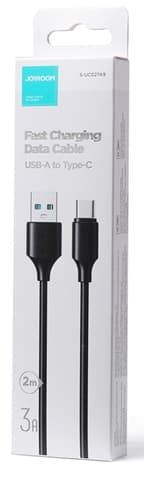 Joyroom USB-C till USB-A kabel 2m - Svart