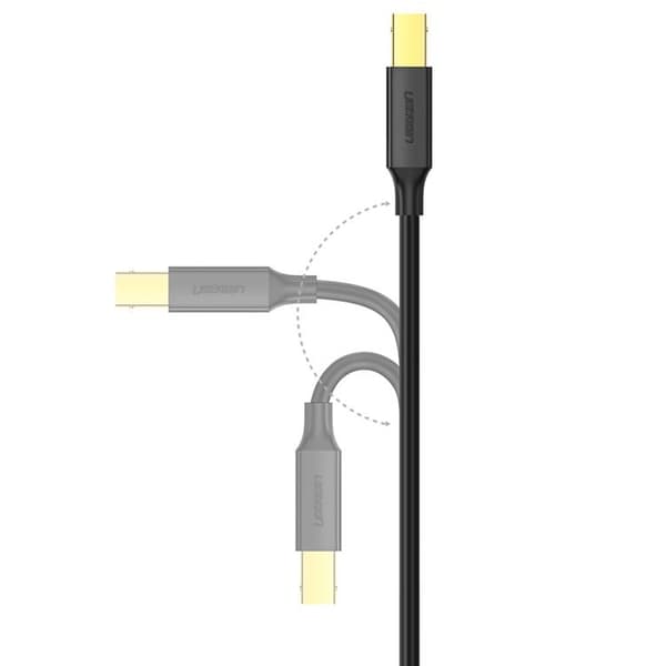 Ugreen USB Typ-B Till USB 2.0 Skrivar kabel 2m - Svart