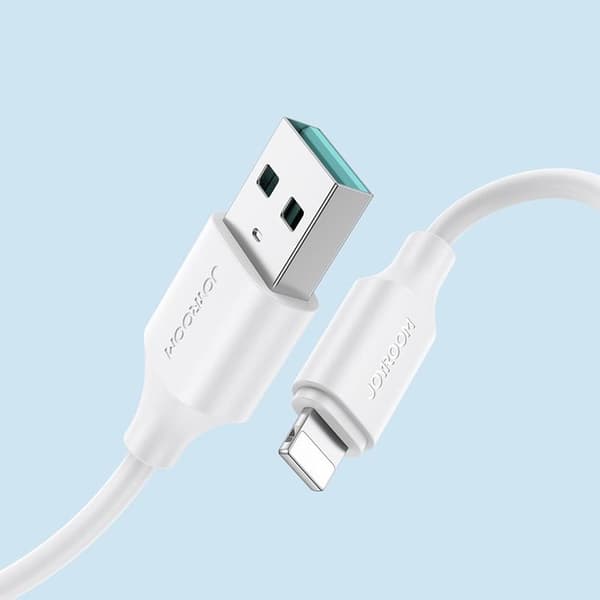 Joyroom USB-A till Lightning kabel 1m - Vit