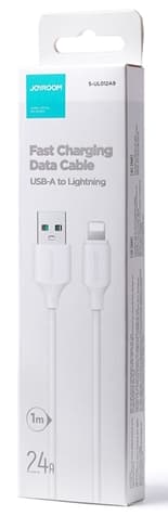 Joyroom USB-A till Lightning kabel 1m - Vit