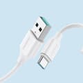Miniatyrbild 2 av 4: Joyroom USB-C till USB-A kabel 1m - Vit
