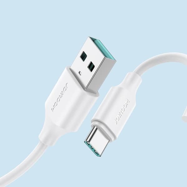 Joyroom USB-C till USB-A kabel 2m - Vit