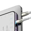 Miniatyrbild 4 av 6: Baseus USB-C till Lightning kabel 1m Glimmer 20W - Vit