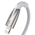 Miniatyrbild 2 av 6: Baseus USB-C till Lightning kabel 1m Glimmer 20W - Vit