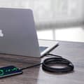 Miniatyrbild 4 av 6: Baseus Nylon USB-C till USB-C kabel 100W 2m - Grå