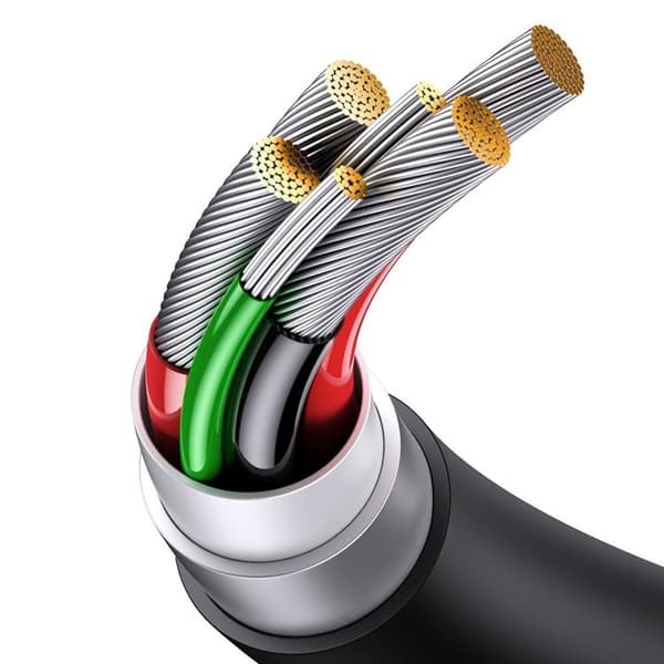 Baseus Superior SUPERVOOC USB-C till USB-A kabel 65W 1m - Svart