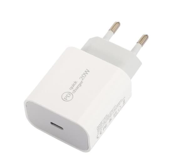 Lader 20W med USB-kabel eller PD-kabel (Lightning )