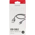 Miniatyrbild 2 av 2: HAMA Laddkabel USB-A till Micro-USB 1.5m - Svart