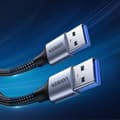 Miniatyrbild 3 av 6: Ugreen USB-A Till USB-A Kabel 2m - Grå
