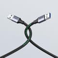 Miniatyrbild 2 av 6: Ugreen USB-A Till USB-A Kabel 2m - Grå