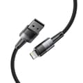 Miniatyrbild 2 av 5: Tech-Protect USB-A till Lightning kabel Ultraboost 0.25m - Grå