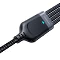 Miniatyrbild 6 av 7: Joyroom 4in1 USB-A till USB-C, Lightning, microUSB kabel 1.2m