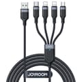 Miniatyrbild 1 av 7: Joyroom 4in1 USB-A till USB-C, Lightning, microUSB kabel 1.2m