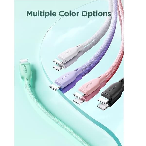 Joyroom USB-A till Lightning kabel 1m 3A - Rosa