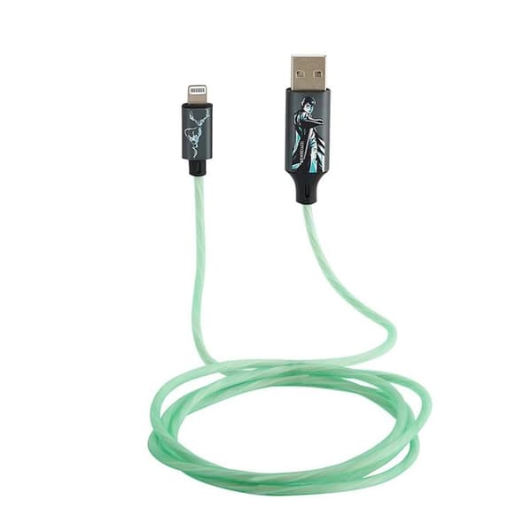 Harry Potter USB A Till Lightning Kabel (1.2m) - Patronus