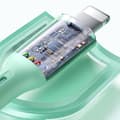 Miniatyrbild 9 av 11: Joyroom USB-A till Lightning kabel Multi-Color 3A 1m - Svart
