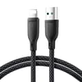 Miniatyrbild 1 av 11: Joyroom USB-A till Lightning kabel Multi-Color 3A 1m - Svart
