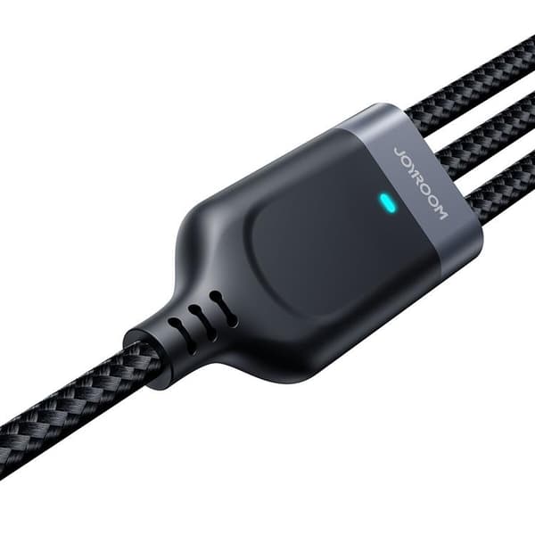 Joyroom 3in1 USB-A till USB-C, Lightning, microUSB kabel 1.2m