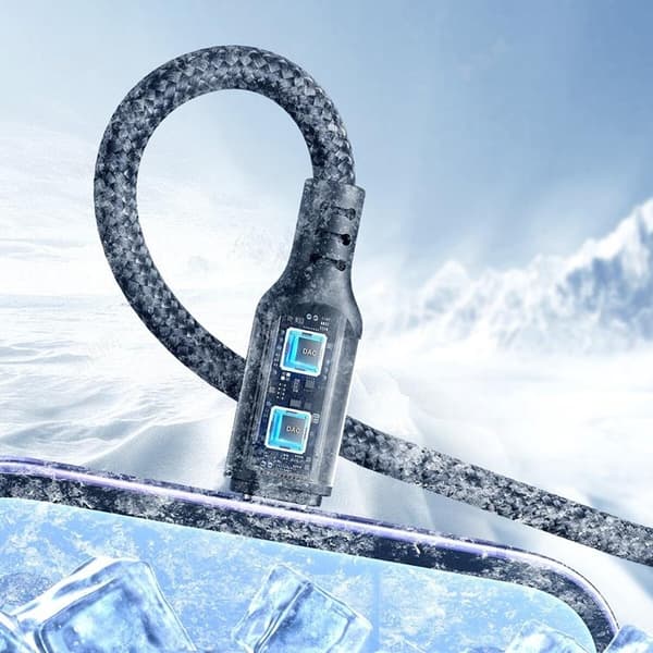 Joyroom 3in1 USB-A till USB-C, Lightning, microUSB kabel 1.2m