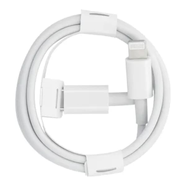 USB-C till Lightning kabel 1m - Vit