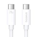 Miniatyrbild 2 av 11: Baseus USB-C till USB-C kabel 240W PD 8K 60Hz 1m - Vit