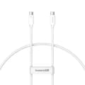 Miniatyrbild 1 av 11: Baseus USB-C till USB-C kabel 240W PD 8K 60Hz 1m - Vit