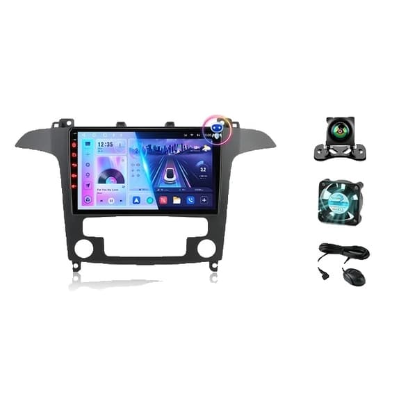 Bil ljudsystem, Android 12-kompatibilitet, Carplay-integration, T10-1-Fan-Cam