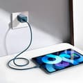 Miniatyrbild 4 av 5: Baseus Väggladdare 20 W Lightning Kabel 1m - Blå