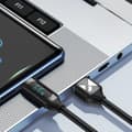 Miniatyrbild 5 av 5: Wozinsky USB-C till USB-A kabel 2m - Svart