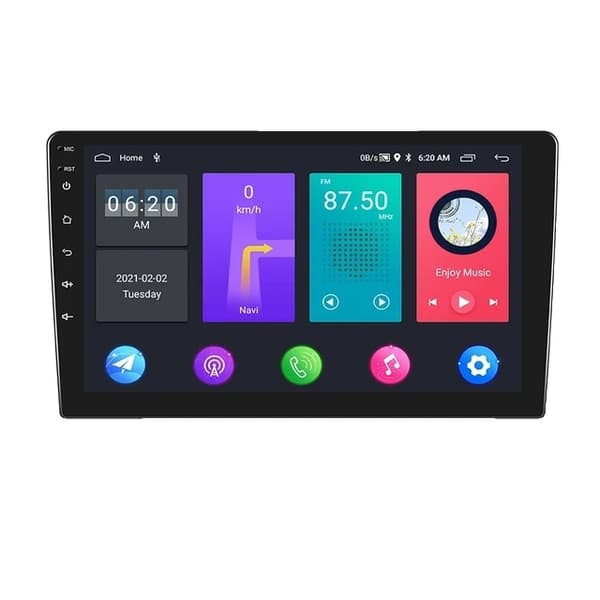Bil Multimedia Afspiller, Android Autoradio, GPS, 1 16G Kun Radio