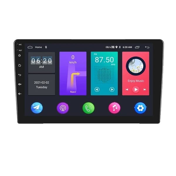 Bil Multimedia Afspiller, Android Autoradio, GPS, 1 16G Kun Radio