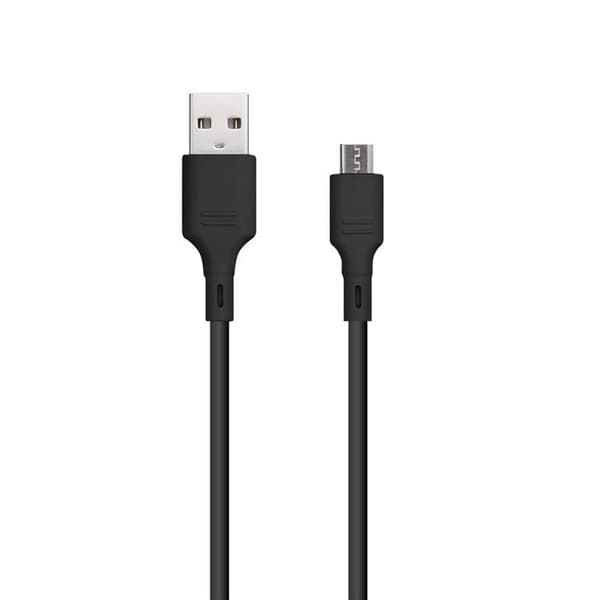 Blue Star Kabel USB-A Till Micro USB 1m - Svart