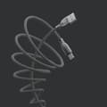 Miniatyrbild 5 av 6: Forever Tornado USB-A till Lightning kabel 1m 3A - Svart