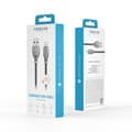 Miniatyrbild 6 av 6: Forever Tornado USB-A till Lightning kabel 1m 3A - Svart
