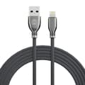 Miniatyrbild 2 av 6: Forever Tornado USB-A till Lightning kabel 1m 3A - Svart