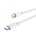 Miniatyrbild 5 av 6: Maxlife USB-C till Lightning kabel 2m 20W MXUC-05 - Vit