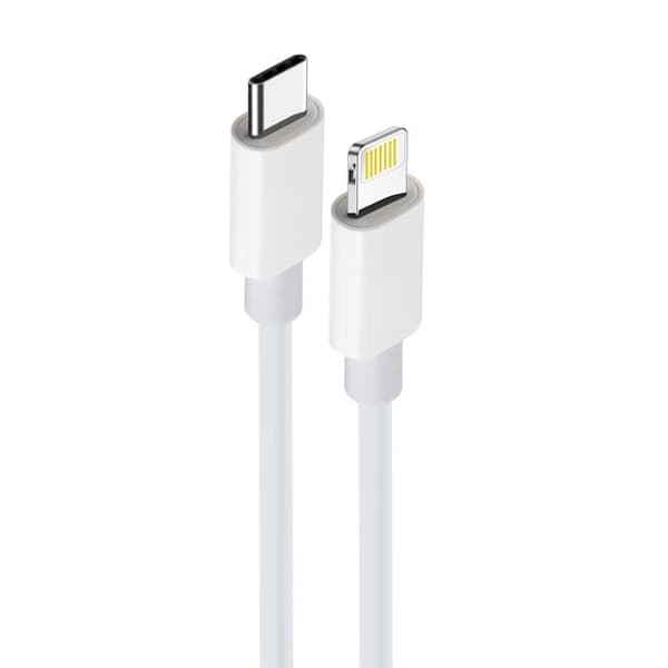 Maxlife USB-C till Lightning kabel 2m 20W MXUC-05 - Vit