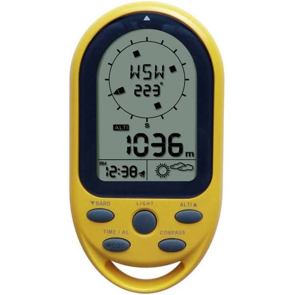 Elektronisk kompass - Technoline - EA 3050 - Gul/grå - Höjdmätare - Multisport