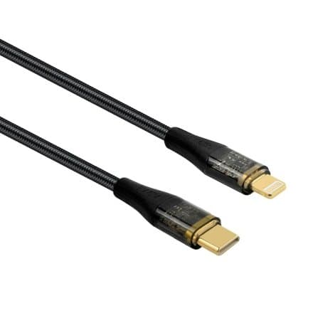 USB-C till Lightning Kabel med 30W snabbladdning
