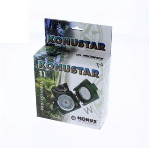 Kompass - Konus - Konustar-11 - Stål - Grön - 95 x 65 x 31 mm