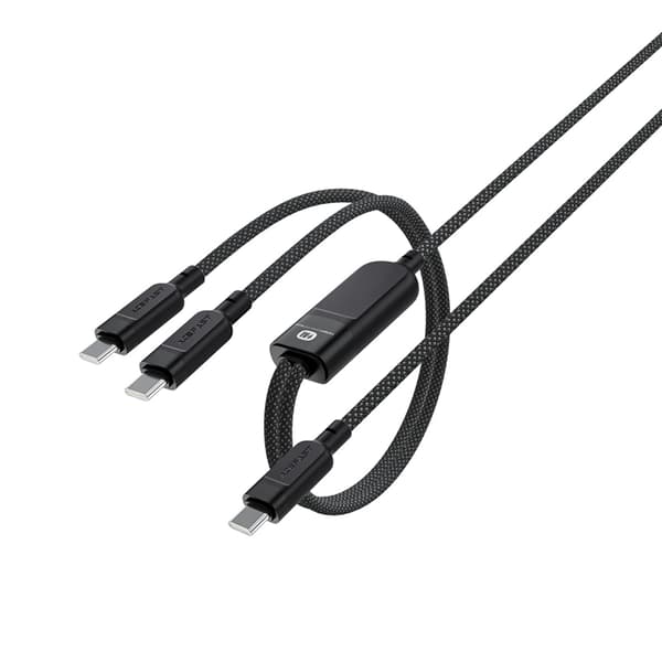 Acefast C5-11 2in1 USB-C/USB-C PD 100W Kabel 480Mb/s