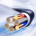 Miniatyrbild 5 av 11: Joyroom S-A43 USB-A - Lightning 3A Kabel 1.5m Crystal Clear