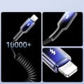 Miniatyrbild 6 av 11: Joyroom S-A43 USB-A - Lightning 3A Kabel 1.5m Crystal Clear