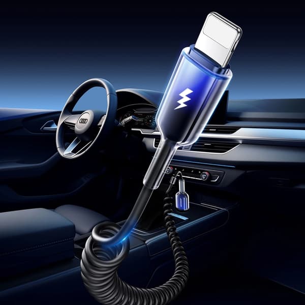 Joyroom S-A43 USB-A - Lightning 3A Kabel 1.5m Crystal Clear