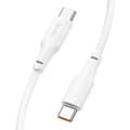 Miniatyrbild 1 av 9: Hoco USB-C till USB-C 100W 2m 3A Kabel X93 - Vit
