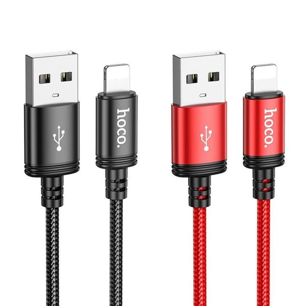 Hoco USB-A till Lightning 1m 2.4A Kabel X89 - Svart