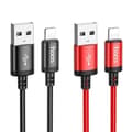 Miniatyrbild 5 av 6: Hoco USB-A till Lightning 1m 2.4A Kabel X89 - Svart