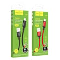 Miniatyrbild 6 av 6: Hoco USB-A till Lightning 1m 2.4A Kabel X89 - Svart